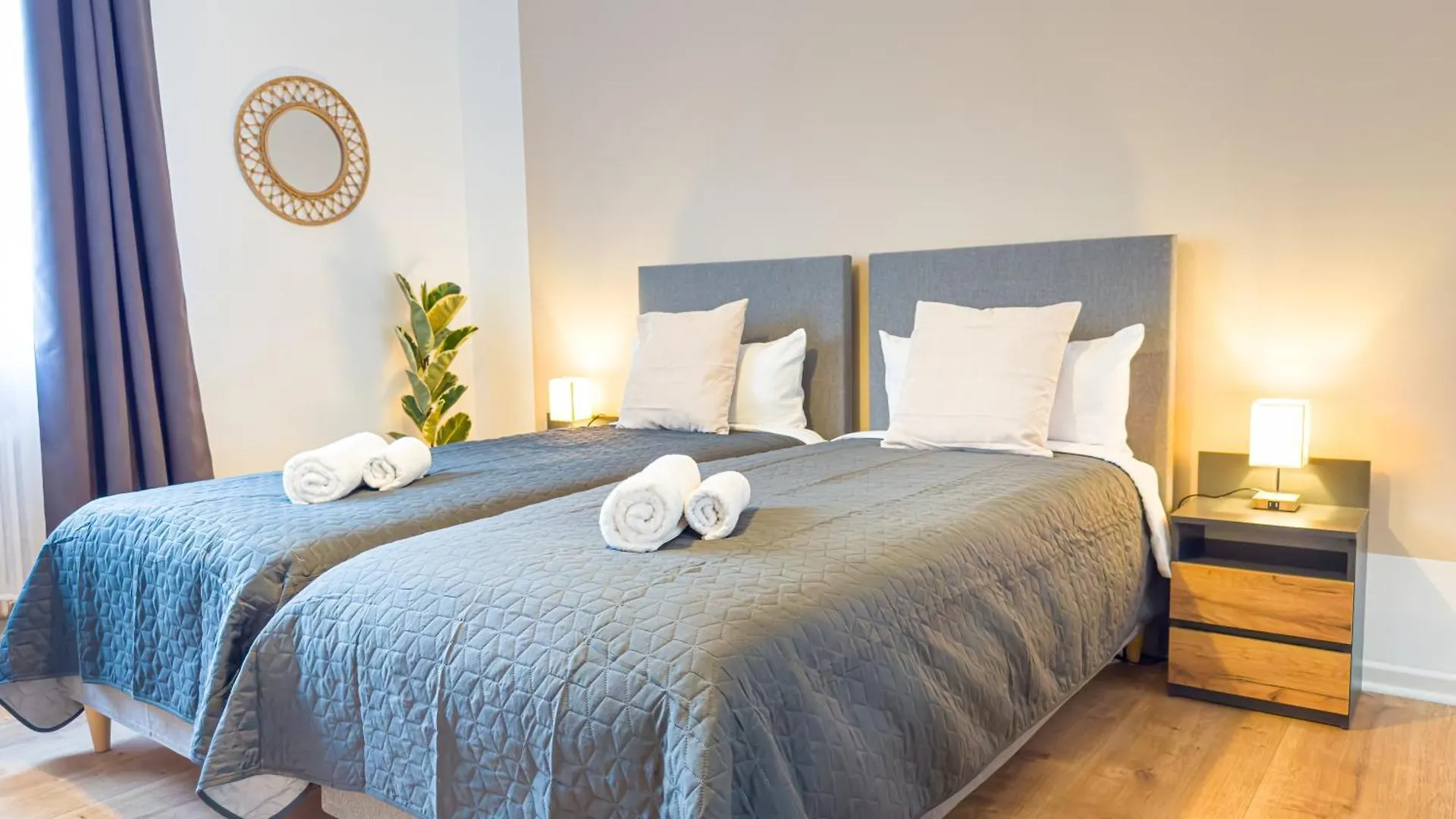 Immostay G#3 Zentrales Apartment Mit Balkonblick Bremen