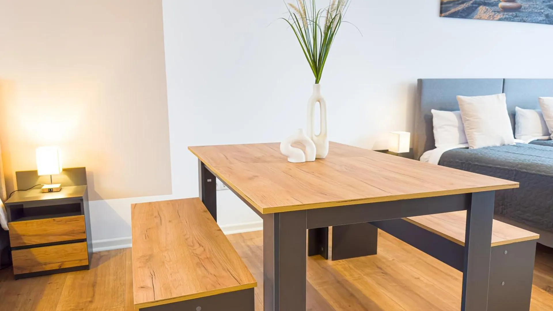 Immostay G#3 Zentrales Apartment Mit Balkonblick Bremen