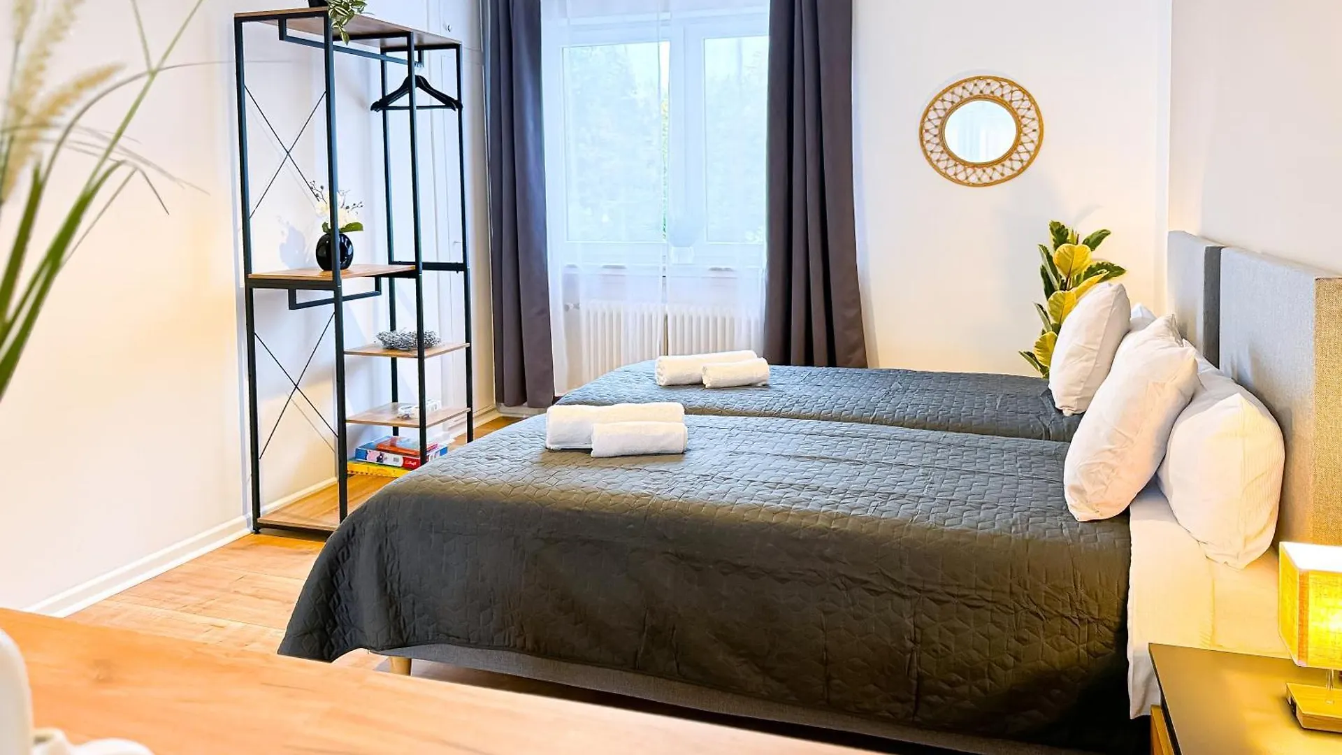 Immostay G#3 Zentrales Apartment Mit Balkonblick Bremen 0*,